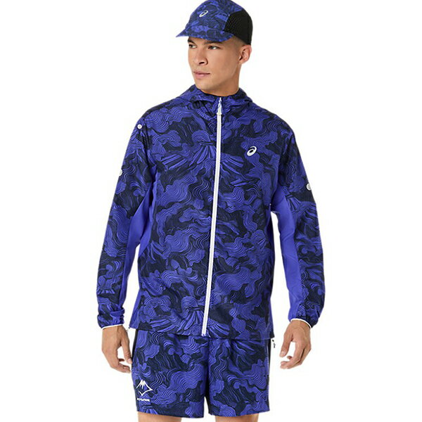 Rakuten - アシックス asics トレイルランニングジャケット メンズ FUJITRAIL パッカブルジャケット FUJITRAIL パッカブル 胸ポケット メッシュパネル 温度調節 2011D524