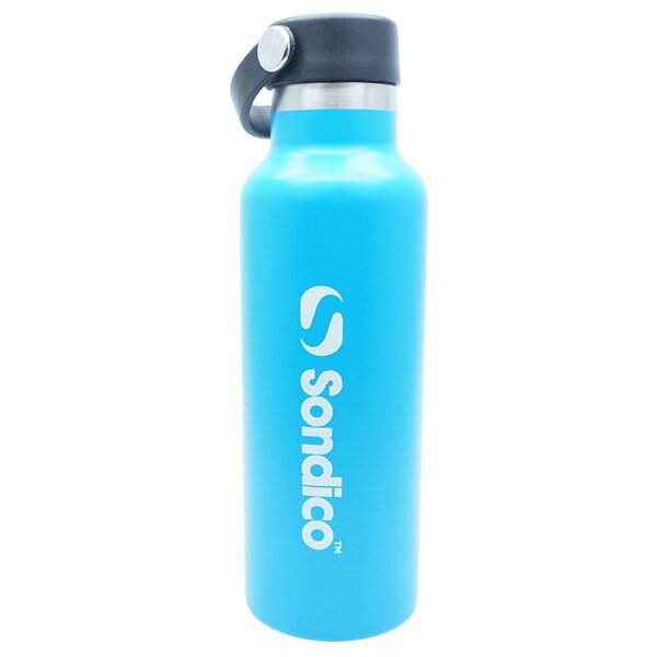 Rakuten - ソンディコ Sondico ステンレスカラーボトル ケース付き 600ml 26E332 サッカー フットサル 水筒 ドリンク ブルー