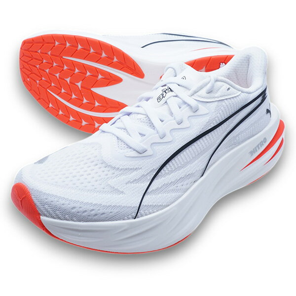 Rakuten - ディヴィエイト ピュア ニトロ ウィメンズ プーマ PUMA 313905-05 プーマホワイト レディース ランニングシューズ