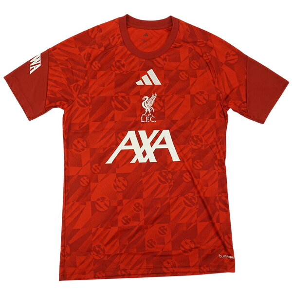 Rakuten - リバプール LFC 2026 プレマッチジャージ DH227-KB5790 サッカー レプリカ プラシャツ レッド アディダス adidas