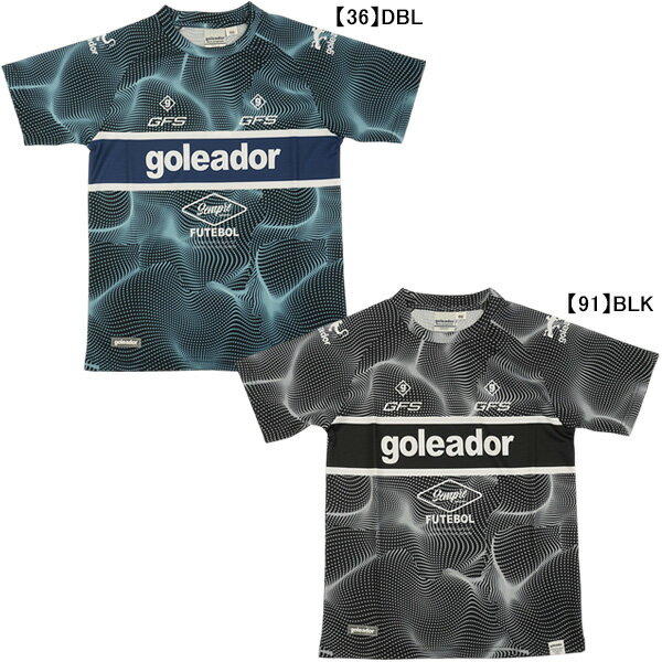 乐天商城 - 【ネコポス対応可】 ゴレアドール goleador ジュニア Jogo De Treino Water Surface プラシャツ G-2628 サッカー フットサル プラクティスシャツ 練習着 子供用