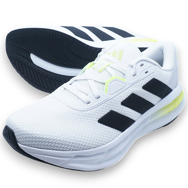 乐天商城 - 【送料無料】 GALAXY 7 M アディダス adidas JP6600 ホワイト ランニングシューズ