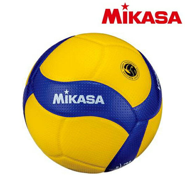 Rakuten - 【送料無料】 ミカサ MIKASA バレーボール 4号検定球 V400W 中学 ママさんバレー 黄色 青