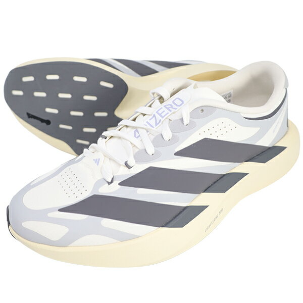 乐天商城 - アディダス adidas メンズランニングシューズ アディゼロ ADIZERO EVO SL EXO M マラソン ジョギング KJ0430