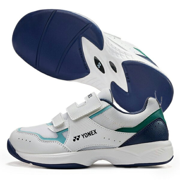 樂天商城 - ヨネックス YONEX ジュニア テニスシューズ パワークッションプロムーブジュニアCC クッション性 安定感 通気性 フィット感 サポート性 SHTPJVC