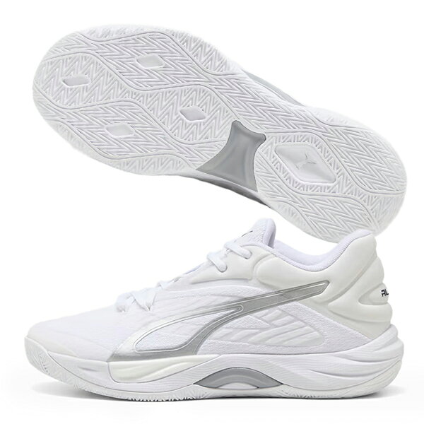 プーマ PUMA バスケットボールシューズ オールプロ ニトロ スカイブレイク 2 メンズ 大人 エンジニアードメッシュ 耐摩耗性 ミディアムクッション 313853-01