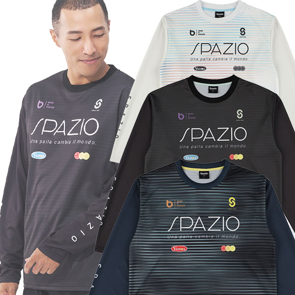 楽天市場】spazio プラクティスシャツ 長袖の通販
