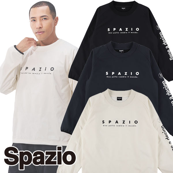 裏起毛 トレーニングトップメーカー：スパッツィオ Spazioカラー：【02】BLK　【21】NVY　【34】OWT素材：ポリエステル100%ストレッチ素材/裏地:トリコットサイズ目安（メーカー公式）身幅S：54cm　M：57cm　L：60cm　O：63cm着丈S：67cm　M：70cm　L：73cm　O：76cm【在庫について】当ショップは、店頭及び自社サイトにて在庫を共有している為、在庫更新の時間差等により表示上は在庫が「○」（有り）の状態の場合でも『在庫が無い』『売り違い』等が発生する場合がございます。店内在庫が無い商品に関しましては、(※メーカー在庫確認後)『他商品への差し替えのご提案』または『キャンセル』とさせて戴いております。お急ぎの場合は当店まで、在庫の確認をお願い致します。※当日又は、翌営業日中に自動返信メールとは別に各種メールを送信致します。(在庫なし。ご注文承諾メール。商品発送メール等）