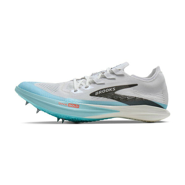 HyperionElite LD 2 ブルックス BROOKS BRU0510-YWBLU ホワイト 中・長距離用 陸上スパイク