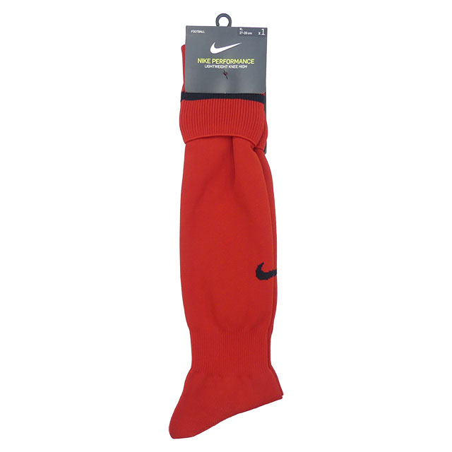 【ネコポス送料無料】ナイキNIKEアカデミージュニアストライプフットボールソックス883335-601サッカーフットサルストッキング女性用子供用赤