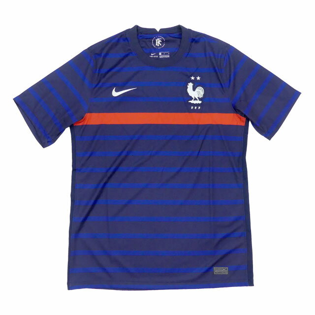 フランス代表 ホーム 半袖レプリカユニフォーム サッカー ナイキ サッカー Nike Cd0700 498 男女兼用 Nike ネイビー フタバsp 店