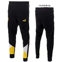 ボルシアドルトムント BVB 裏毛 2021-22 FTBCULTURE トラックパンツ 764320 サッカー カジュアル スウェットパンツ ロングパンツ ブ...