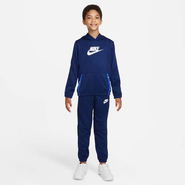 ナイキ ジャージ上下 ジュニア 上下 NIKE ビッグロゴ パーカー パンツ パック フック トラック スーツ トレーニングウェア DD8552-492 スウェット上下