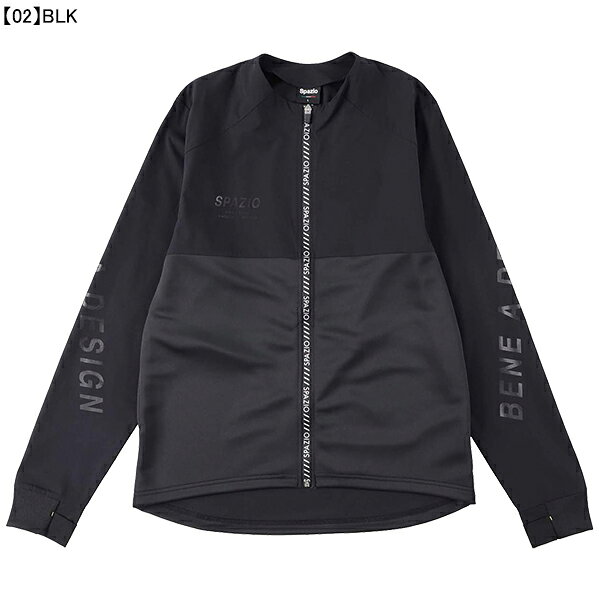 フタバSP 楽天市場店のスパッツィオ spazio ジャージ ト ジャケット ロングジップジャケット GE-0806 サッカー フットサル ジョギング ランニング スポーツ メンズ レディース 兼用｜アングル3