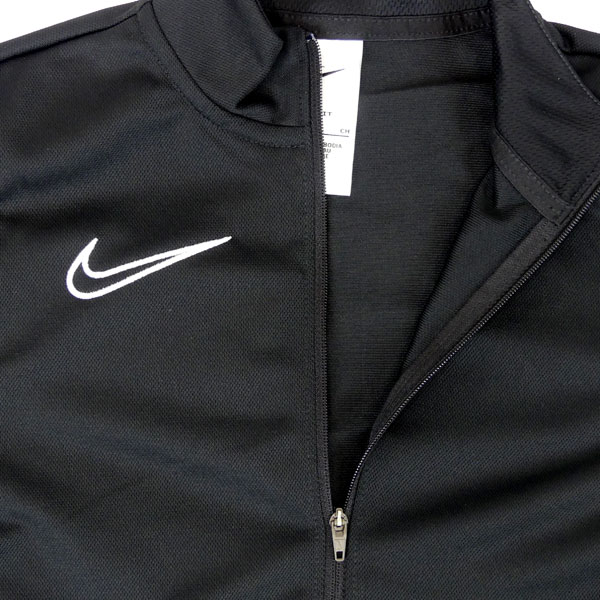 ナイキ NIKE ジュニア Dri-FIT アカデミー トラックスーツ CW6133-010 サッカー フットサル ジャージ 上下セット ジャケット ロングパンツ ブラック 子供用