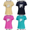 【ネコポス送料無料】フィラ FILA レディース テニスウェア グラフィックTシャツ 半袖 VL2880