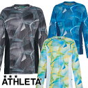 【ネコポス送料無料】アスレタ ATHLETA ジュニア グラフィック ロンT 02371J サッカー フットサル 長袖 プラクティスシャツ 子供用