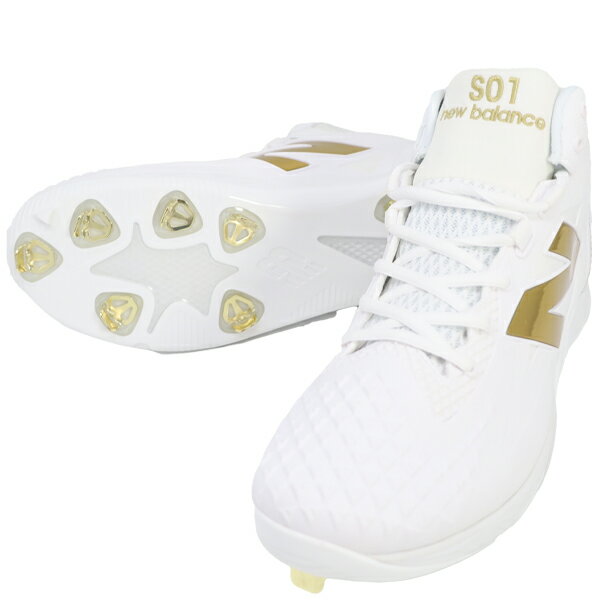 ニューバランス New Balance 野球 金具スパイク Ohtani v1 Metal MSHOWT1-2E ホワイト