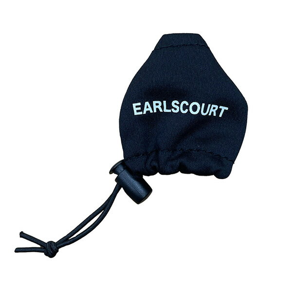 【ネコポス対応可】 アールズコート Earls Court ホイッスルカバー EC-A049 サッカー フットサル 審判用品 笛 飛沫防止 ブラック