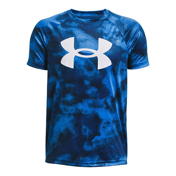 【ネコポス送料無料】 アンダーアーマー UNDER ARMOUR ジュニア UAテック ショートスリーブTシャツ ビッグロゴ 1363278 サッカー フットサル プラシャツ 子供用 1