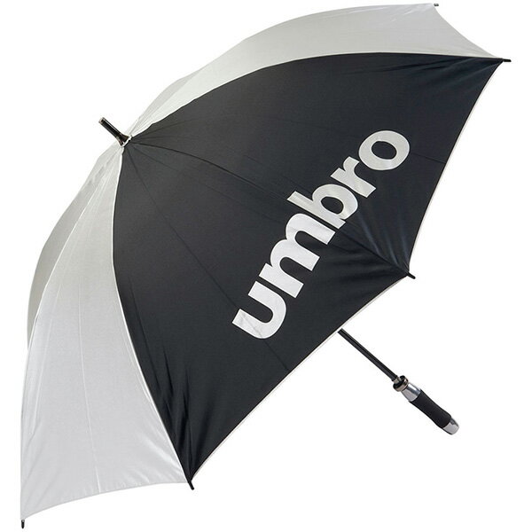 アンブロ　umbro UVケアアンブレラ 全天候型 70cm UVカットUPF50+ UJS9700B サッカー 傘 大き目 日傘 観戦 シルバー