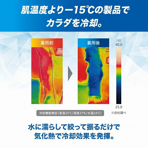 【ネコポス送料無料】冷感ポンチョ ザムスト クールシェイダー フード付き 冷感ポ...