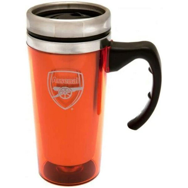 アーセナル ハンドル トラベル マグ 450ml ARS-H-TRAVEL-MUG サッカー ステンレス サポーターグッズ プレゼント レッド