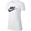 【ネコポス送料無料】ナイキ NIKE ウィメンズ エッセンシャル アイコン フューチュラ S/S Tシャツ BV6170-100 レディース 半袖 コットン 綿 スポーツ