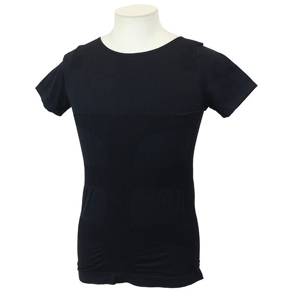 ソンディコ Sondico 姿勢制御 機能インナー 半袖 23-F220 サッカー フットサル 冷感 抗菌 ブラック メンズ