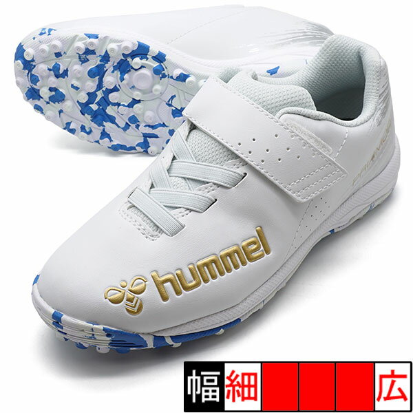 新作 ジュニア プリアモーレ6 ベータ V TF Jr ヒュンメル hummel HJS2133-1060 ホワイト ジュニア サッカー トレーニングシューズ