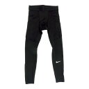 【ネコポス送料無料】ナイキ NIKE プロ メンズ Dri-FIT フィットネス タイツ FB7953-010 サッカー フットサル ロングスパッツ インナータイツ ブラック