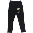 ナイキ NIKE ジュニア YTH KM Dri-FITパンツ FD3145-010 サッカー トレーニングパンツ ジャージ ロングパンツ ブラック 子供用