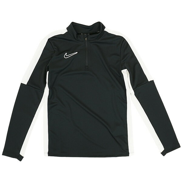 ナイキ NIKE ジュニア YTH Dri-FIT Academy23 ドリルトップ DX5470-010 サッカー フットサル ハーフジップ トレーニングトップ 長袖 ブラック 子供用