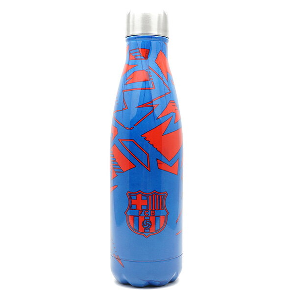 バルセロナ オフィシャル サーマルボトル 500ml FCB_THERMAL_FLASK サッカー ステンレス スチール ウォーターボトル サポーターグッズ ブルー