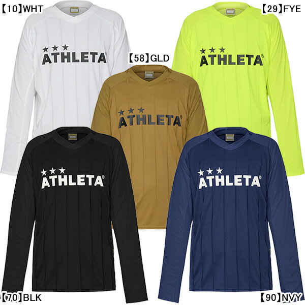 【ネコポス送料無料】 アスレタ ATHLETA ジュニア プラクティスシャツ 02394J サッカー フットサル プ..