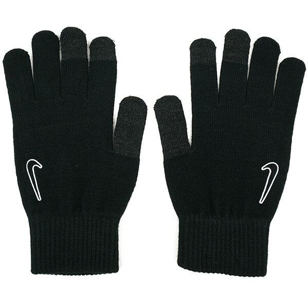 【ネコポス送料無料】 ナイキ NIKE ニット テック&グリップ グローブ2.0 CW1037-091 サッカー フットサル 手袋 ブラックのサムネイル