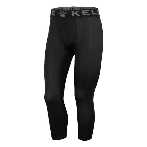 【ネコポス送料無料】ケルメ KELME 裏起毛 ロング スパッツ 8161TL1006 サッカー フットサル 厚手 アンダーパンツ インナーパンツ メンズ ブラ...