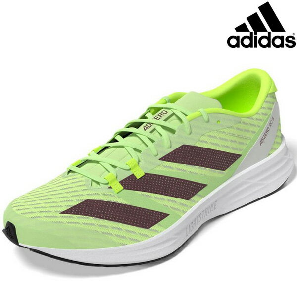 adidas ADIZEROタクミセン10 25.5cm 蛍光グリーン