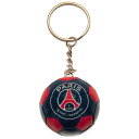 【ネコポス対応可】 パリサンジェルマン オフィシャル ボール型キーリング PSG_FOOTBALL_KEYRING サッカー 直径35mm サポーターグッズ キーホルダー ネイビー