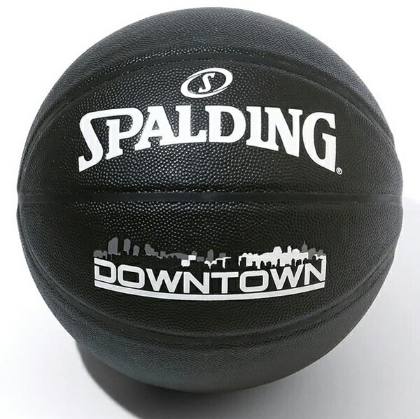 ボール スポルディング SPALDING バスケットボール ダウンタウン 5号球 ブラック 76587J
