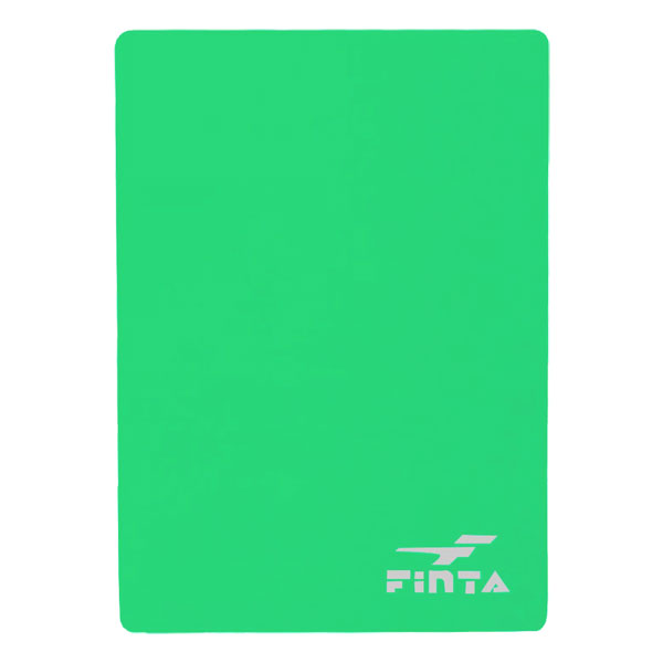 【ネコポス対応可】フィンタ FINTA グリーンカード FT5987 サッカー フットサル レフェリー 審判 レフリー用品