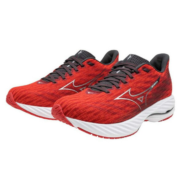 【予約販売】ミズノ MIZUNO メンズ ランニングシューズ WAVE RIDER 28 SW ウエーブライダー28 SW J1GC2404-07 マラソン ジョギング ワイド 4E レッドのサムネイル