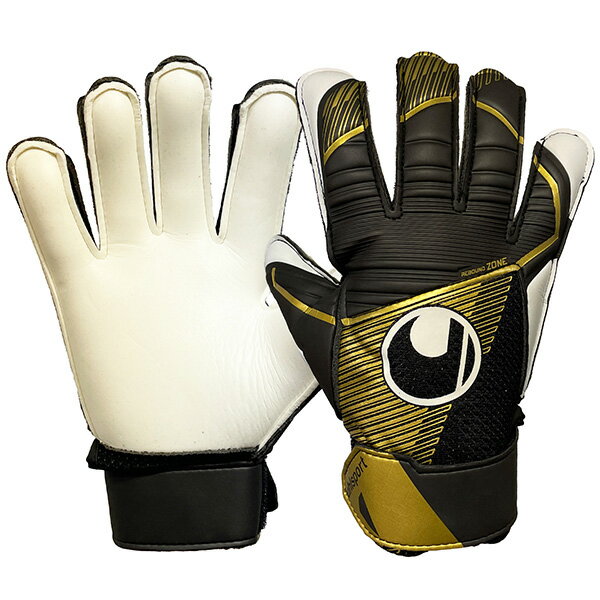  ウールシュポルト uhlsport エリート スターターソフト 1011312-02 サッカー キーパーグローブ GKグローブ ゴールキーパー ブラック×ゴールド