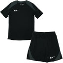  ナイキ NIKE DF ストライク 上下 FN2400-FN2402-010 サッカー フットサル プラシャツ プラパン セット ブラック アンスラサイト