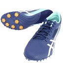 アシックス asics メンズ レディース 陸上スパイク HEATSPRINT 13 1093A199-400 短距離 中距離 ハードル 跳躍 オールウェザー ...
