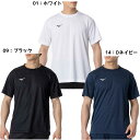 【ネコポス送料無料】 ミズノ MIZUNO ワンポイントTシャツ ナビドライTシャツ 部活 練習着 32MA1190 半袖 丸首 メンズ