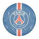 【ネコポス対応可】 パリサンジェルマン オフィシャル PSG でか缶マグネット PSG35627 サッカー 直径約8cm サポーターグッズ