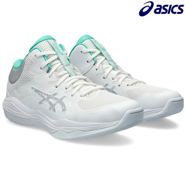 アシックス asics メンズ レディース バスケシューズ NOVA FLOW 2 1063A071-101 バスケットボール バッシュ ホワイト