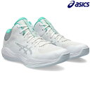 シューズ アシックス asics メンズ レディース バスケシューズ NOVA FLOW 2 1063A071-101 バスケットボール バッシュ ホワイト