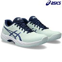 アシックス asics レディース テニスシューズ オムニ クレー 砂用 GEL-GAME 9 CLAY/OC ゲルゲーム 9 CLAY/OC 1042A217-300 ミント